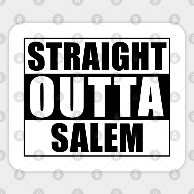 Straight Outta Salem Sticker by The Cottage Cauldron